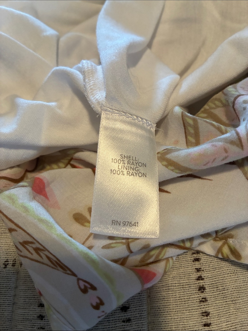 J. Jill Paisley Midi Dress Size L - Picture 6 of 6